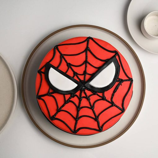 Spider Hero Cake Smashable Fondant Birthday Treat