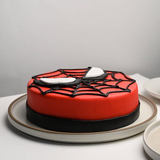 Spider Hero Cake Smashable Fondant Birthday Treat - Image 3