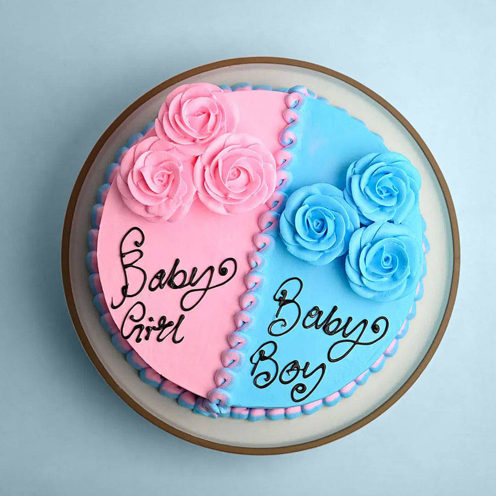 Gender Reveal Cake Cream - Image 3