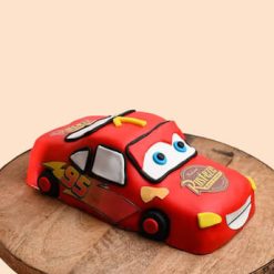 Alternative view of Car Theme Cake A Racing Adventure for Your Celebration