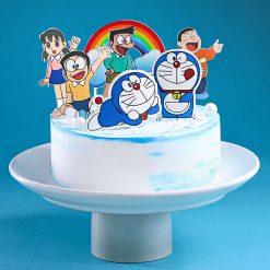 Alternative view of Doraemon Funscape Cake Colourful Cartoon Celebration