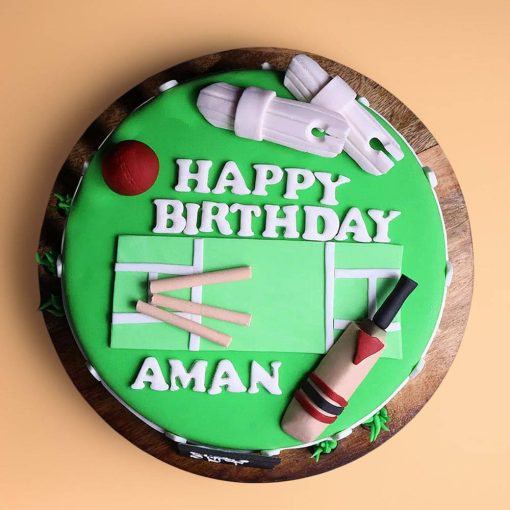 Cricket Celebration Cake Score Big on Your Special Day! - Image 3