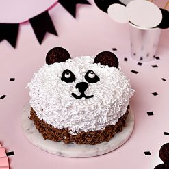 Chocolate Panda Cake Delivery,