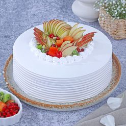 Mixed Fruit Cake Delight - Creamy & Exotic Flavors