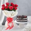 10 Red Roses Bouquet – Classic