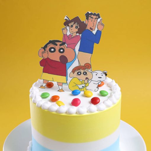 Fun Family Cake Celebration - Cartoon Inspired Treat