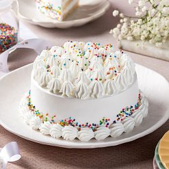 Vanilla Cream Cake Delicious