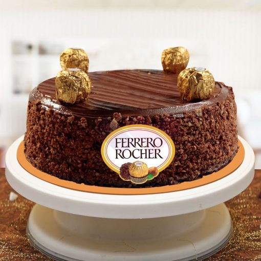 Chocolate Hazelnut Cake Delight - Eggless - Image 3