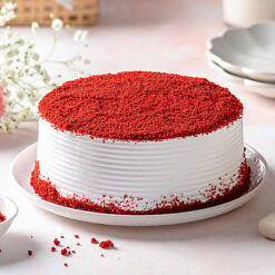 Red Velvet Cream Cake A Decadent Delight Delivered