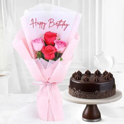 Lush Angelic Rose Bouquet n Truffle