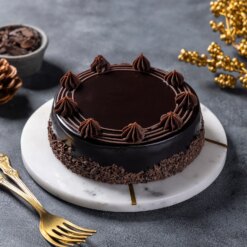 Alternative view of Gorgeous Truffle Drip Finish Cake