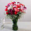 Beautiful Red Rose Vase