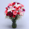 Beautiful Red Rose Vase