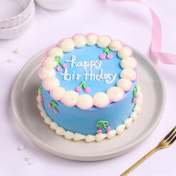 Cherry Birthday Bento Cake