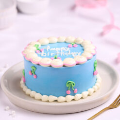 Cherry Birthday Bento Cake