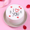 Chocolate Heart Bento Cake