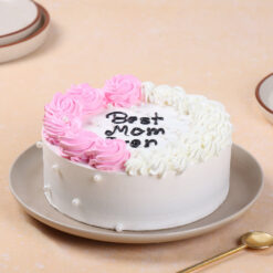 Mother's Day Floral Pearl Cake