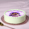 Personalized Photo Cake for Mom