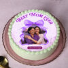 Personalized Photo Cake for Mom