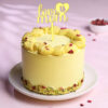Rasmalai Cake with Pistachio