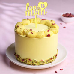 Rasmalai Cake with Pistachio