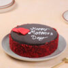 Red Velvet Cake with Cartoon Theme